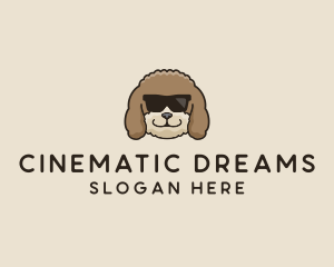 Fluffy Cool Pet Dog logo design