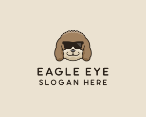 Fluffy Cool Pet Dog logo design