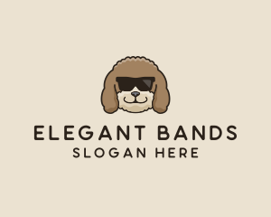 Fluffy Cool Pet Dog logo design