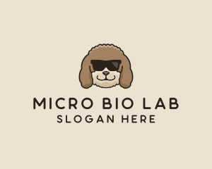 Fluffy Cool Pet Dog logo design