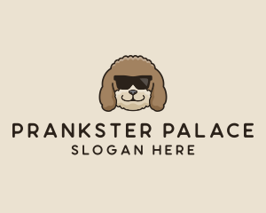 Fluffy Cool Pet Dog logo design