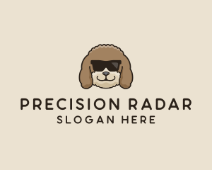 Fluffy Cool Pet Dog logo design