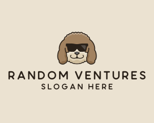 Fluffy Cool Pet Dog logo design