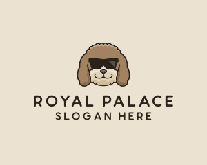 Fluffy Cool Pet Dog logo design