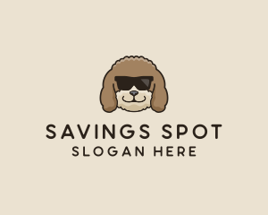 Fluffy Cool Pet Dog logo design