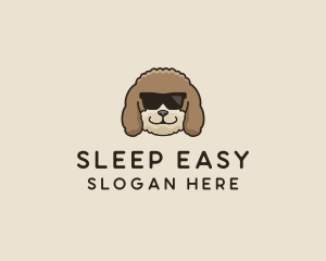 Fluffy Cool Pet Dog logo design