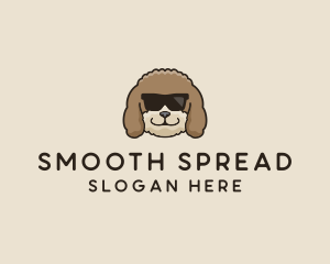 Fluffy Cool Pet Dog logo design