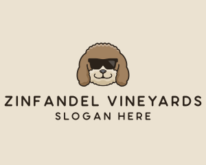 Fluffy Cool Pet Dog logo design