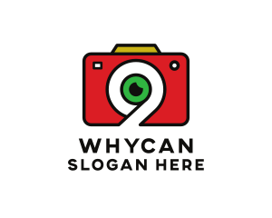 High Res - Number 9 Camera logo design