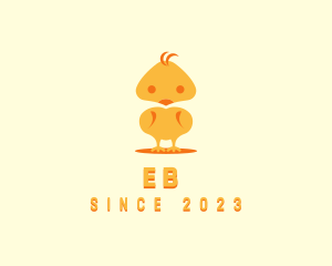 Nursery - Happy Little Chick logo design