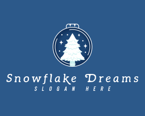 Winter - Winter Christmas Tree logo design