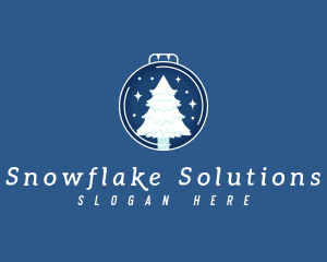 Winter - Winter Christmas Tree logo design