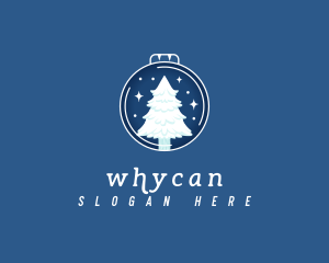 Seasonal - Winter Christmas Tree logo design