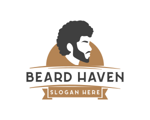 Beard - Man Beard Model logo design