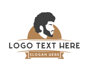 Masculine - Man Beard Model logo design