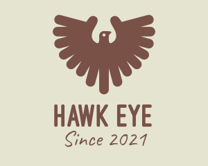 Hawk - Brown Hawk Brid logo design