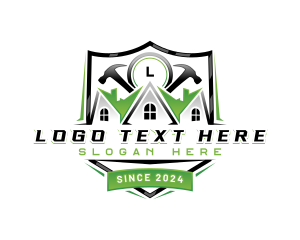 Repair - House Hammer Construction logo design