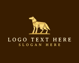 Pet - Wolf Animal Canine logo design