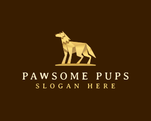 Canine - Wolf Animal Canine logo design