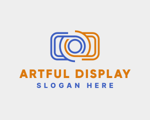 Simple Photography Camera logo design