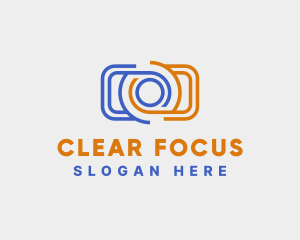 Focus - Simple Photography Camera logo design