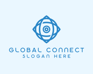 Global Security Camera logo design