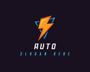 Thunder Electric Bolt Logo