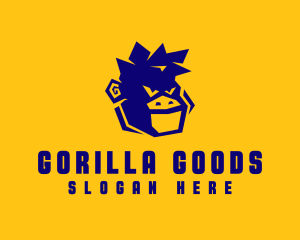 Monkey Ape Gorilla logo design