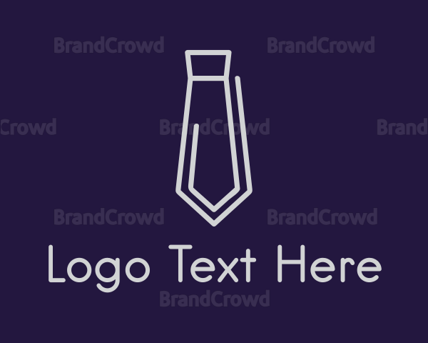 Paper Clip Necktie Logo