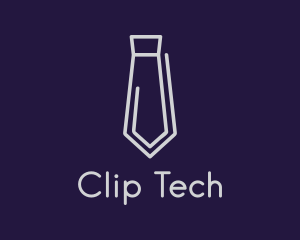 Clip - Paper Clip Necktie logo design