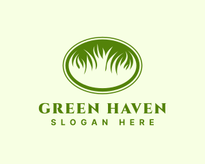 Nature Plant Grass logo design