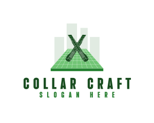 Cutter Blade Tool logo design