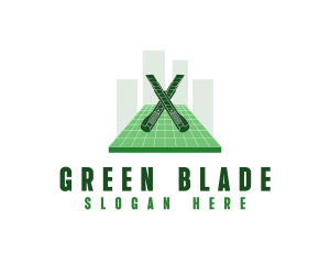 Cutter Blade Tool logo design