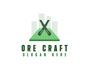 Cutter Blade Tool logo design