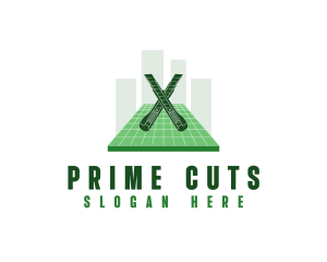 Cutter Blade Tool logo design