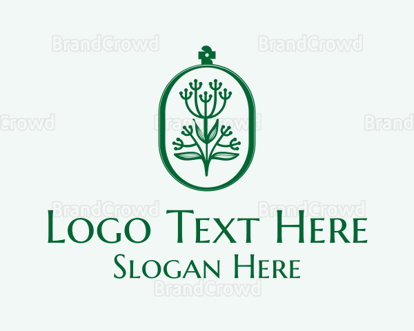 Organic Floral Fragrance Logo