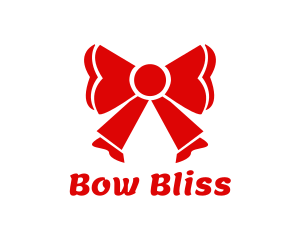 Bow - Red Ribbon Charity logo design