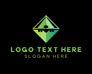 Logistics - Airplane Airline Travel logo design