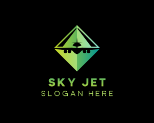 Airplane Airline Travel logo design