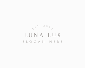 Luxe Elegant Company logo design