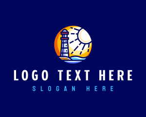 Coastal - Coastal Lighthouse Seaside logo design