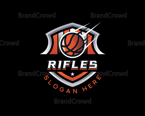 Basketball Club Shield Logo