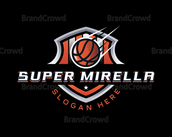 Basketball Club Shield Logo