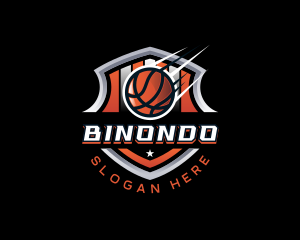 Trainer - Basketball Club Shield logo design