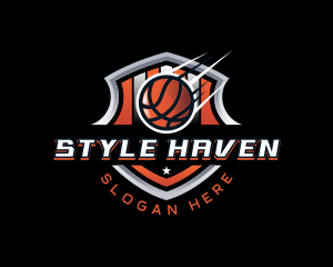Basketball - Basketball Club Shield logo design