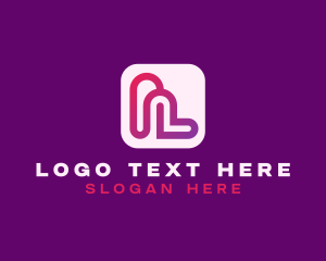 Line - Generic Company Letter L logo design