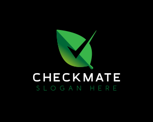 Leaf Plant Check logo design