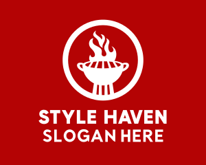Food Grill Restaurant  Logo