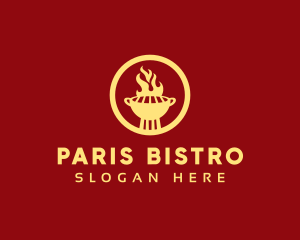 Food Grill Restaurant  logo design