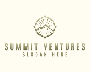 Compass Mountain Summit logo design